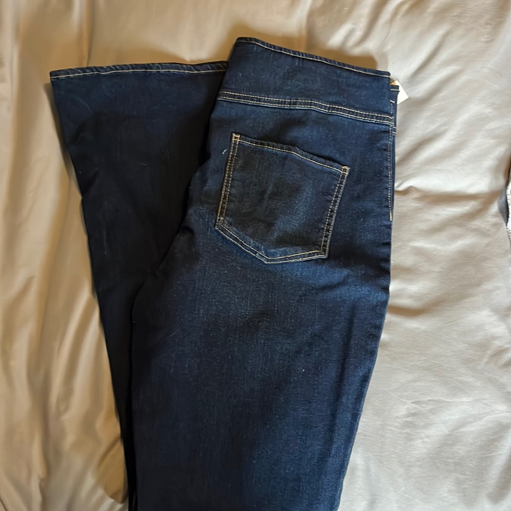Flare denim jeans!
